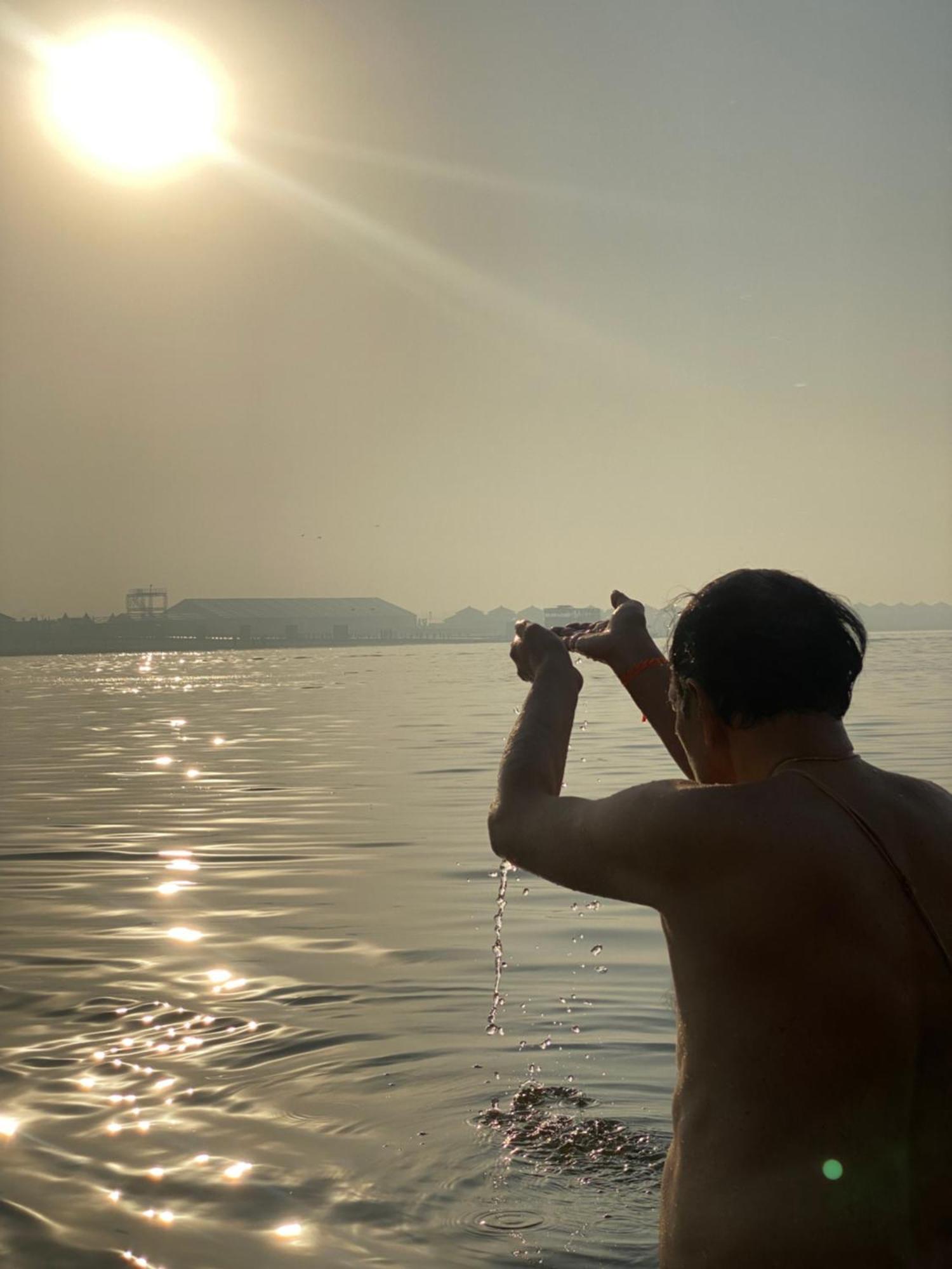 Ganga Guest House พาราณสี ภายนอก รูปภาพ