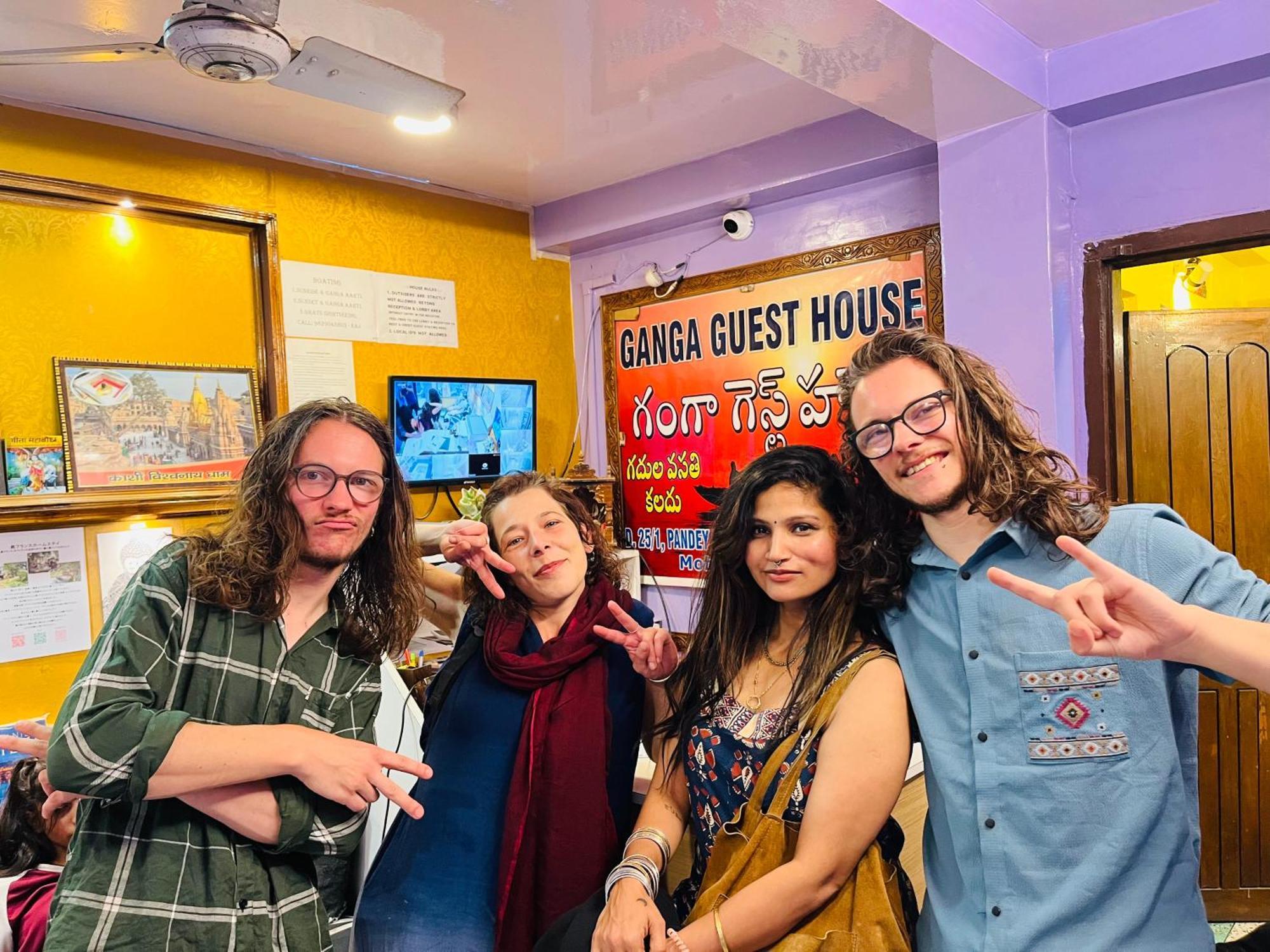 Ganga Guest House พาราณสี ภายนอก รูปภาพ